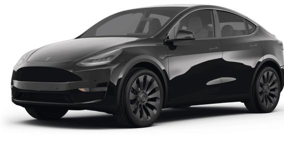 TESLA MODEL Y 2022 7SAYGDEFXNF395576 image